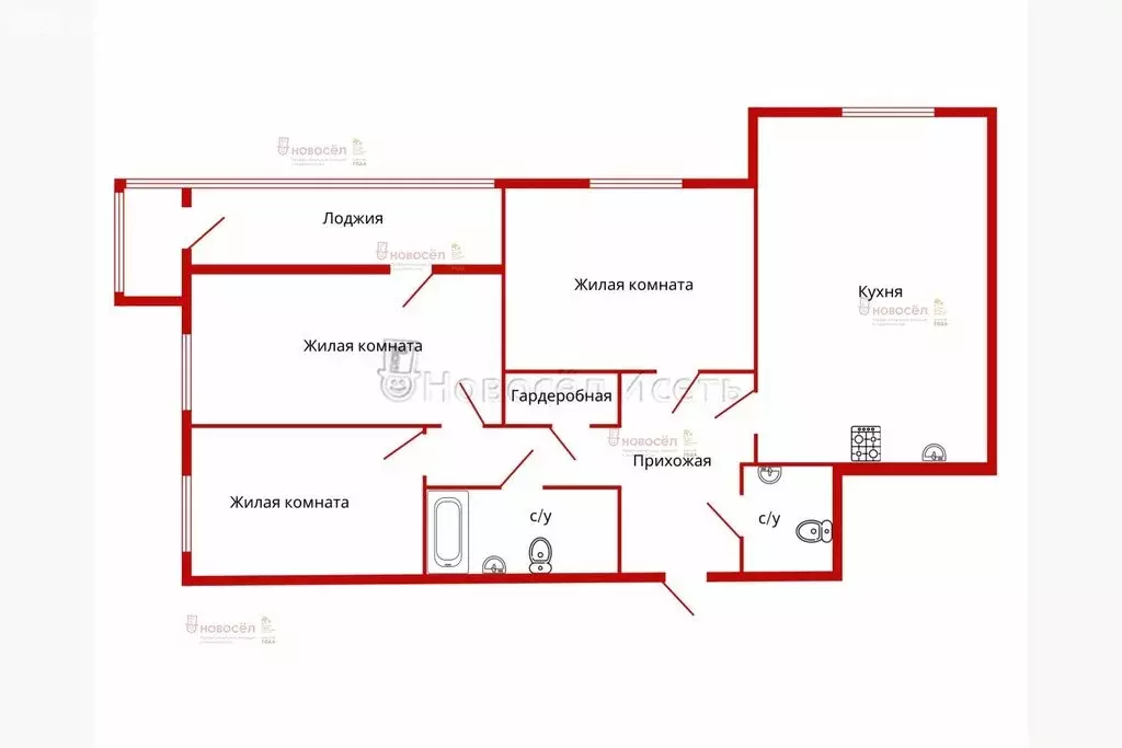 3-комнатная квартира: Екатеринбург, улица Буторина, 1 (98 м) - Фото 0