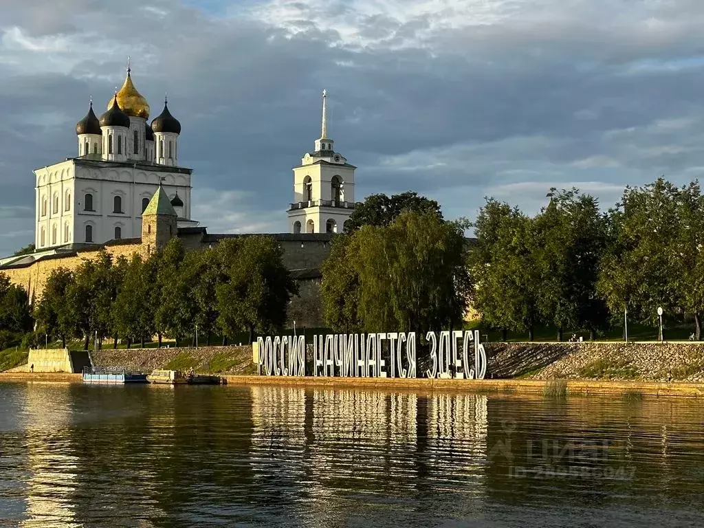 1-к кв. Псковская область, Псков Ольгинская наб., 5А (41.0 м) - Фото 0