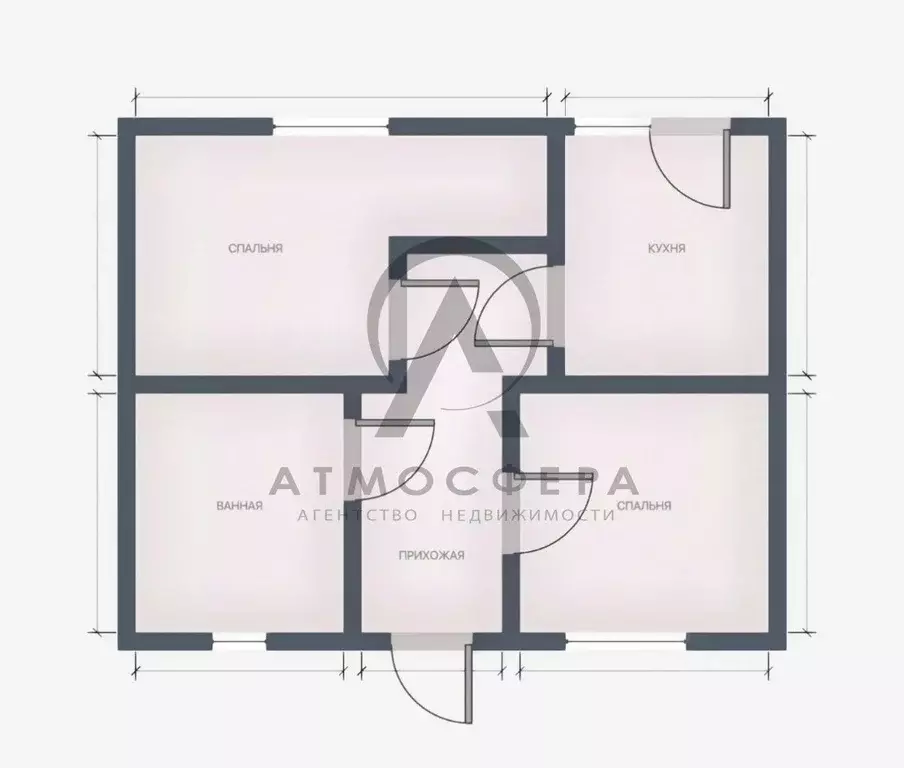 Таунхаус в Краснодарский край, Апшеронск Техническая ул., 36/1 (49 м) - Фото 2