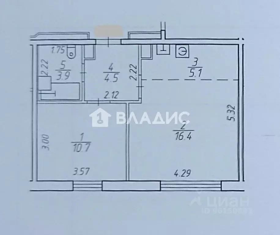 2-к кв. Карелия, Петрозаводск ул. Белинского, 13А (40.6 м) - Фото 2