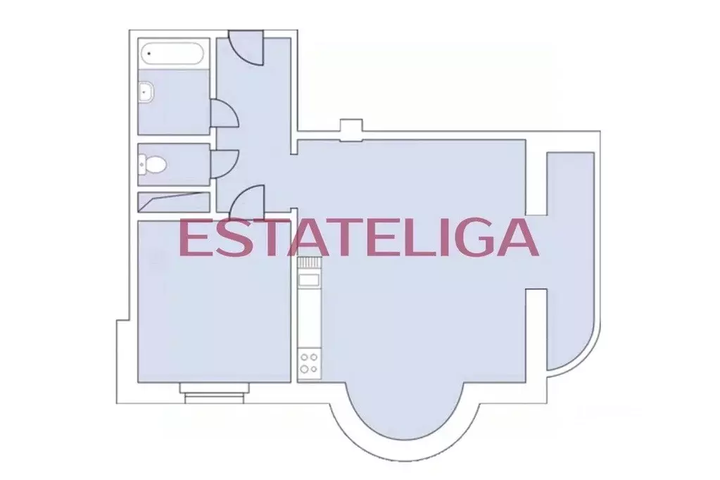 2-к кв. Москва Филевский бул., 24к1 (60.0 м) - Фото 1