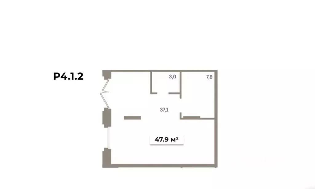 Помещение свободного назначения в Москва Тагильская ул., 6/5 (48 м) - Фото 2