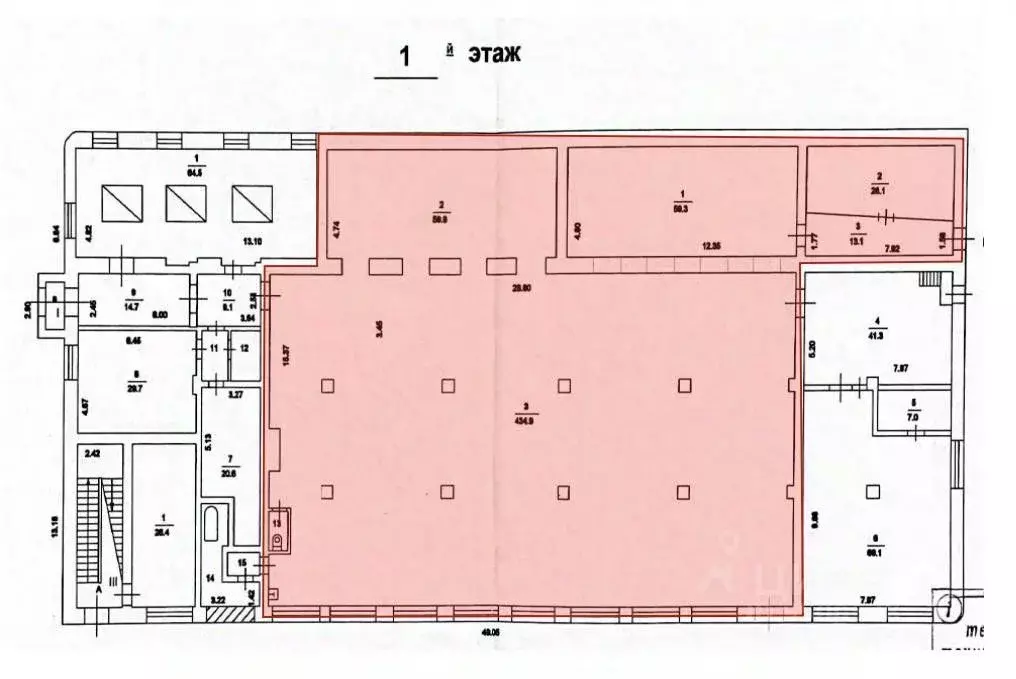 Помещение свободного назначения в Москва Большая Серпуховская ул., ... - Фото 2