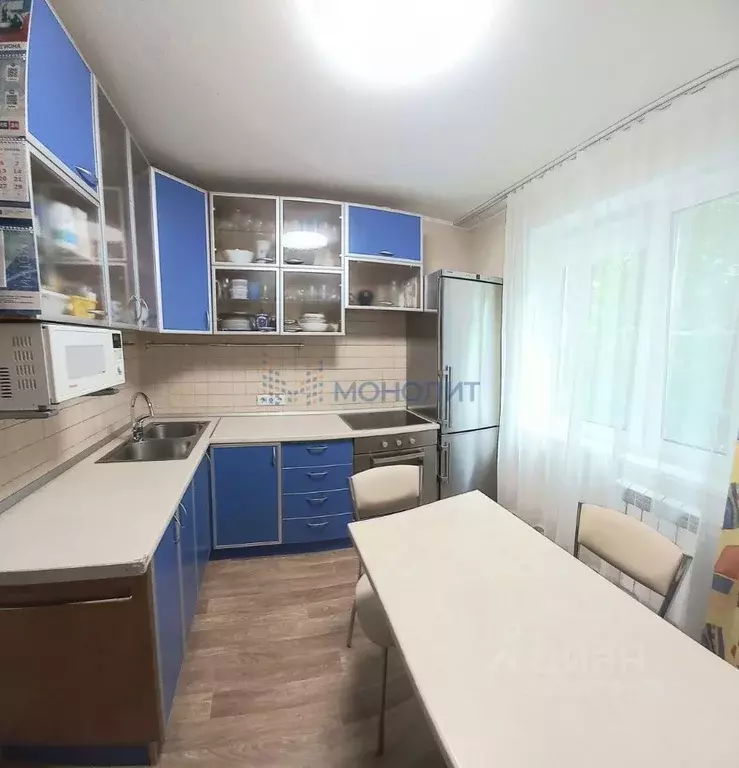 2-к кв. Нижегородская область, Нижний Новгород Казанское ш., 8к1 (49.1 ... - Фото 1