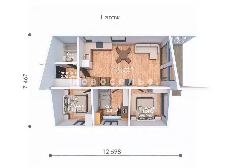 Дом в Рязанская область, Рязань Овощевод СТ,  (70 м) - Фото 2