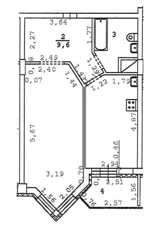 1-к кв. Свердловская область, Екатеринбург ул. Кузнечная, 83 (51.0 м) - Фото 0