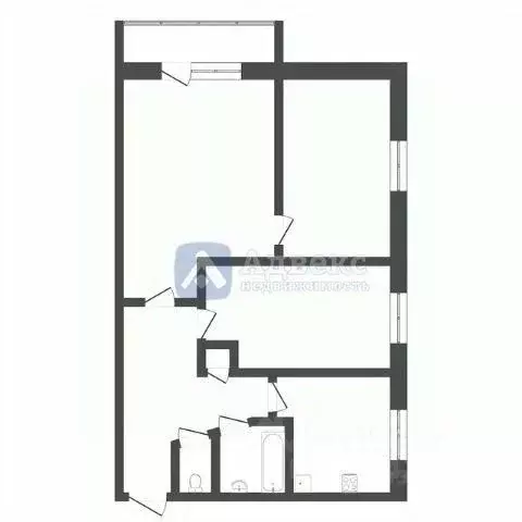3-к кв. Тюменская область, Тюмень ул. Коммунаров, 7 (51.0 м) - Фото 2