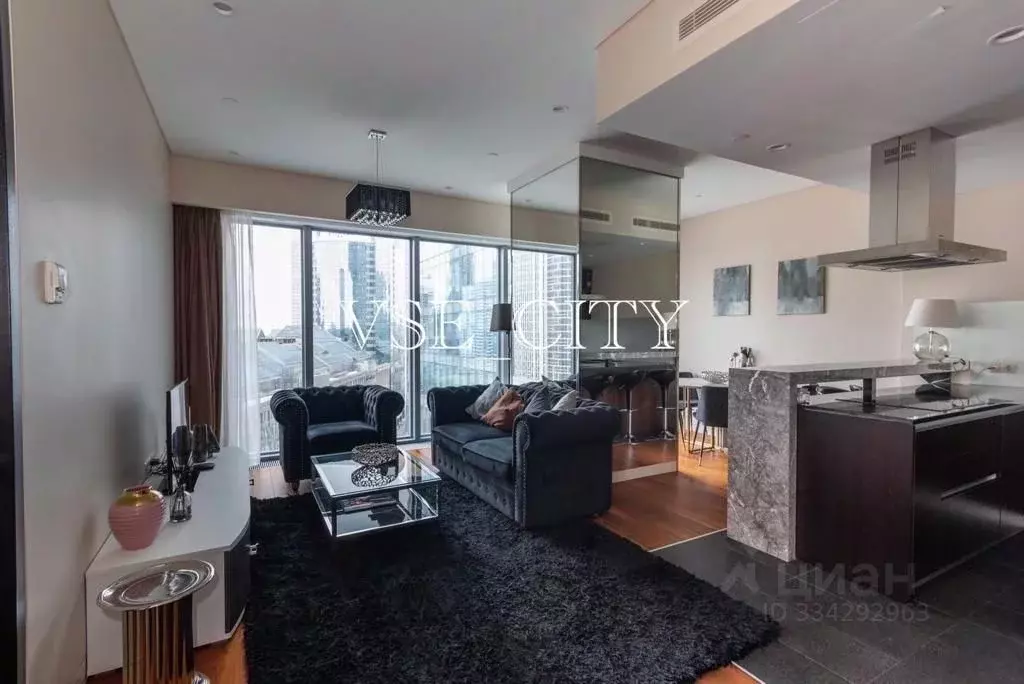 2-к кв. Москва 1-й Красногвардейский проезд, 21с2 (86.0 м) - Фото 1