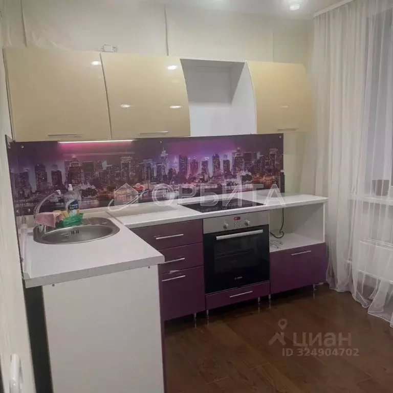 1-к кв. Тюменская область, Тюмень ул. 30 лет Победы, 148к2 (37.6 м) - Фото 2