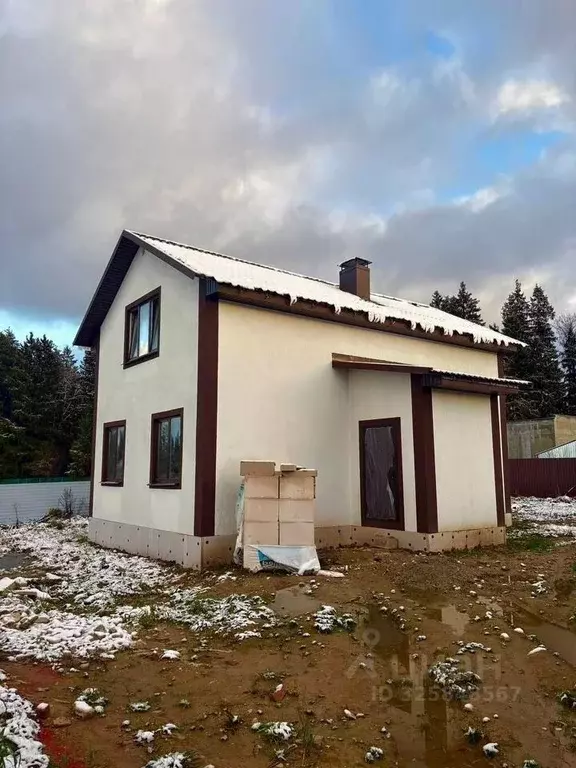 Дом в Калужская область, Боровский муниципальный округ, с. Совхоз ... - Фото 2