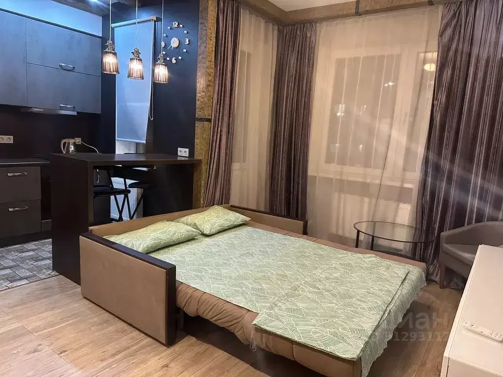 Студия Московская область, Люберцы ул. Юности, 9 (28.0 м) - Фото 1