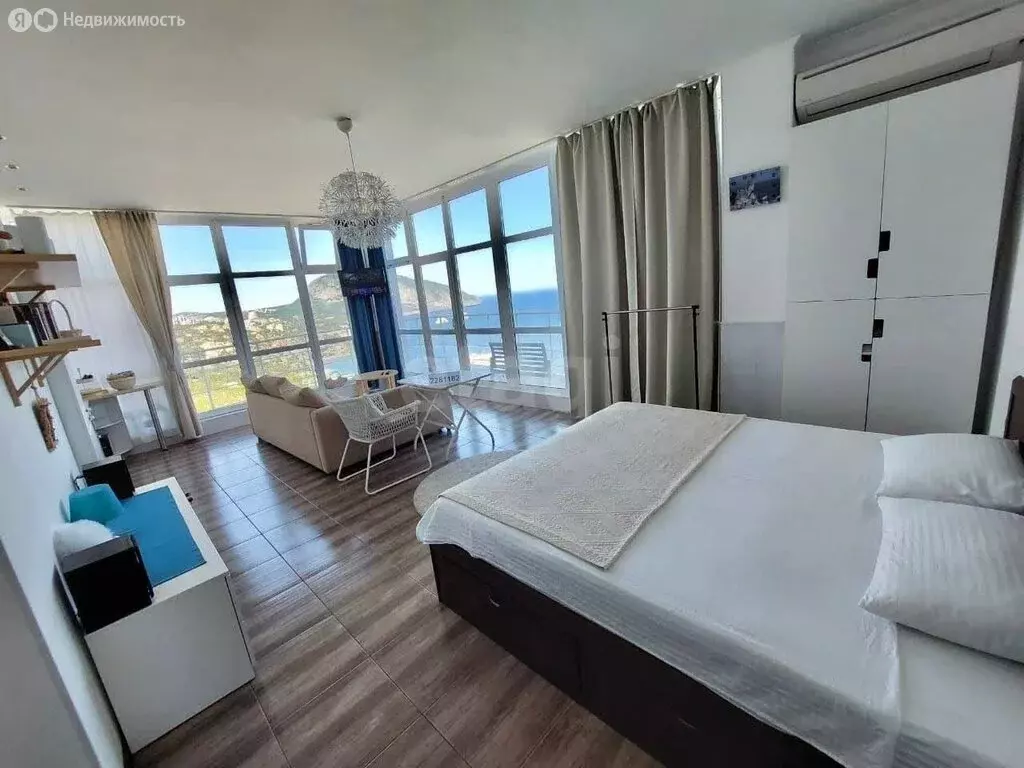 Квартира-студия: Республика Крым, муниципальный округ Ялта, посёлок ... - Фото 1