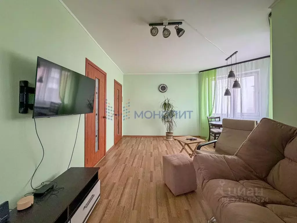 2-к кв. Нижегородская область, Нижний Новгород ул. Александра Хохлова, ... - Фото 2