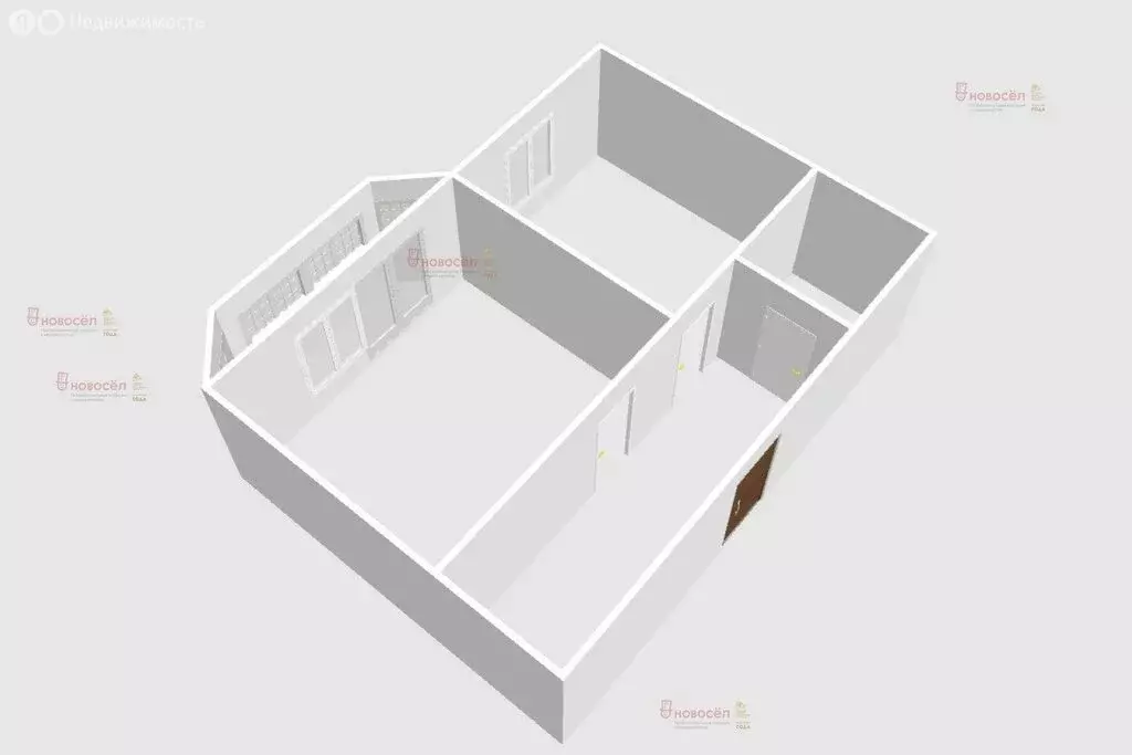 1-комнатная квартира: Екатеринбург, улица Прониной, 27 (45 м) - Фото 1