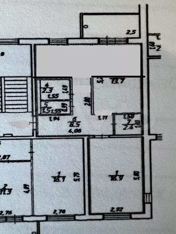 3-к. квартира, 60 м, 3/5 эт. - Фото 0