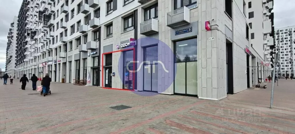 Торговая площадь в Московская область, Мытищи пер. 1-й Стрелковый, 3 ... - Фото 1