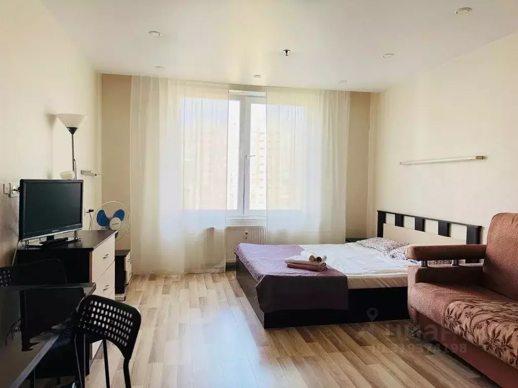 Студия Санкт-Петербург ул. Хошимина, 16А (30.0 м) - Фото 1