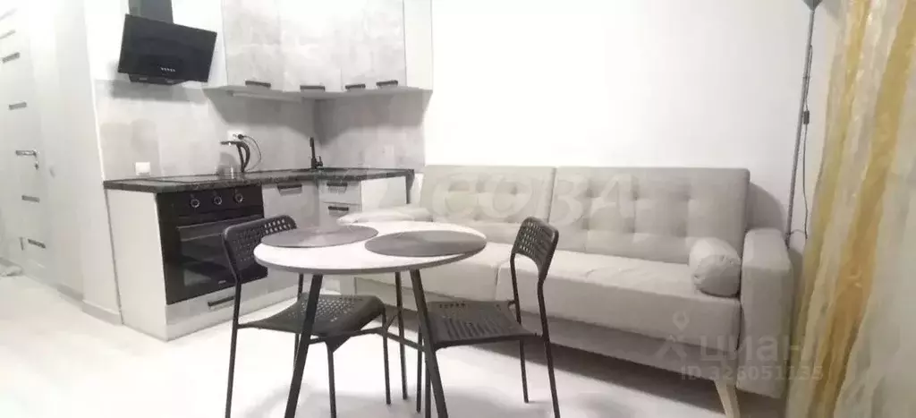 Студия Тюменская область, Тюмень ул. Алматинская, 6 (19.0 м) - Фото 2