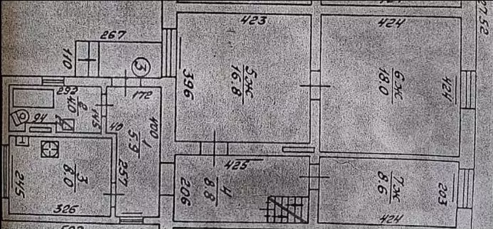 3-к. квартира, 70,1 м, 1/2 эт. - Фото 0