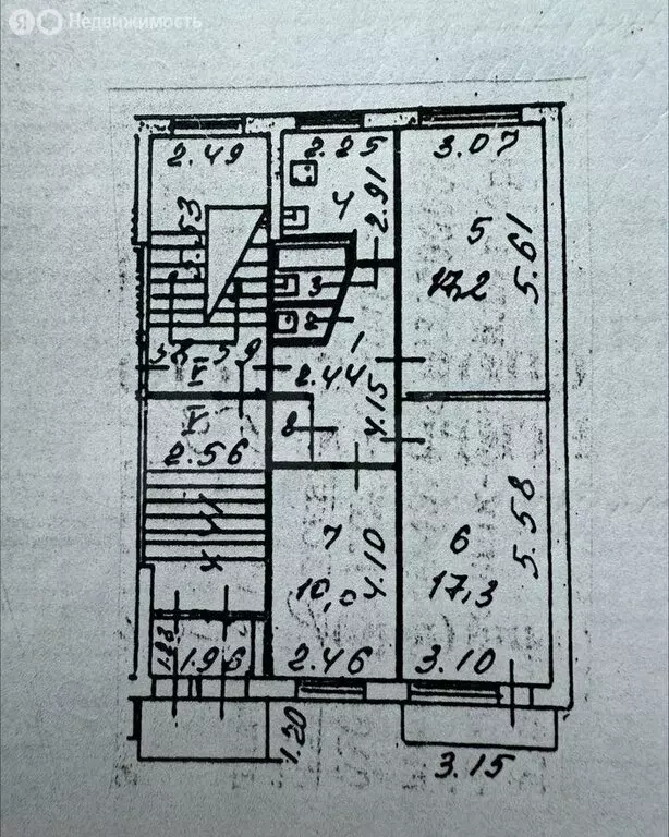 3-комнатная квартира: Иркутск, улица Ржанова, 7 (64 м) - Фото 1