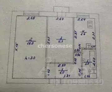 2-к кв. Севастополь ул. Матвея Воронина, 63 (48.0 м) - Фото 2