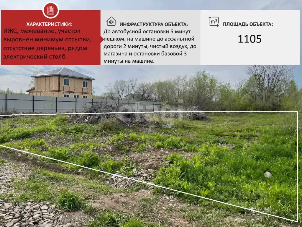 Участок в Хабаровский край, Комсомольск-на-Амуре ул. 6-я Силинская ... - Фото 0