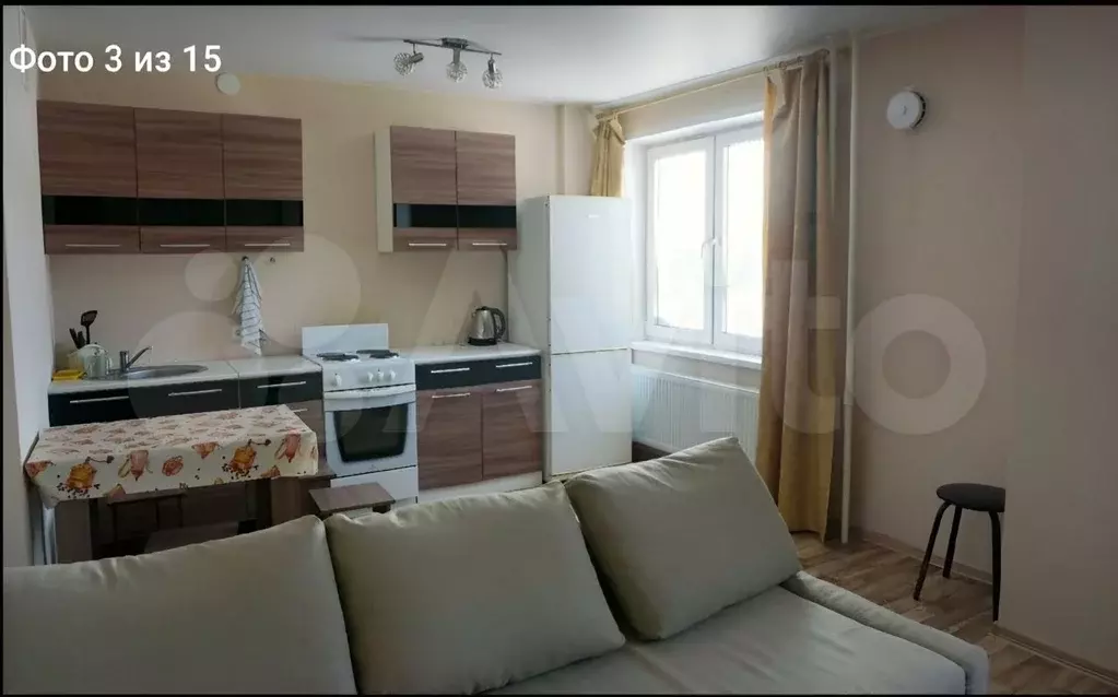 Квартира-студия, 28 м, 1/18 эт. - Фото 1