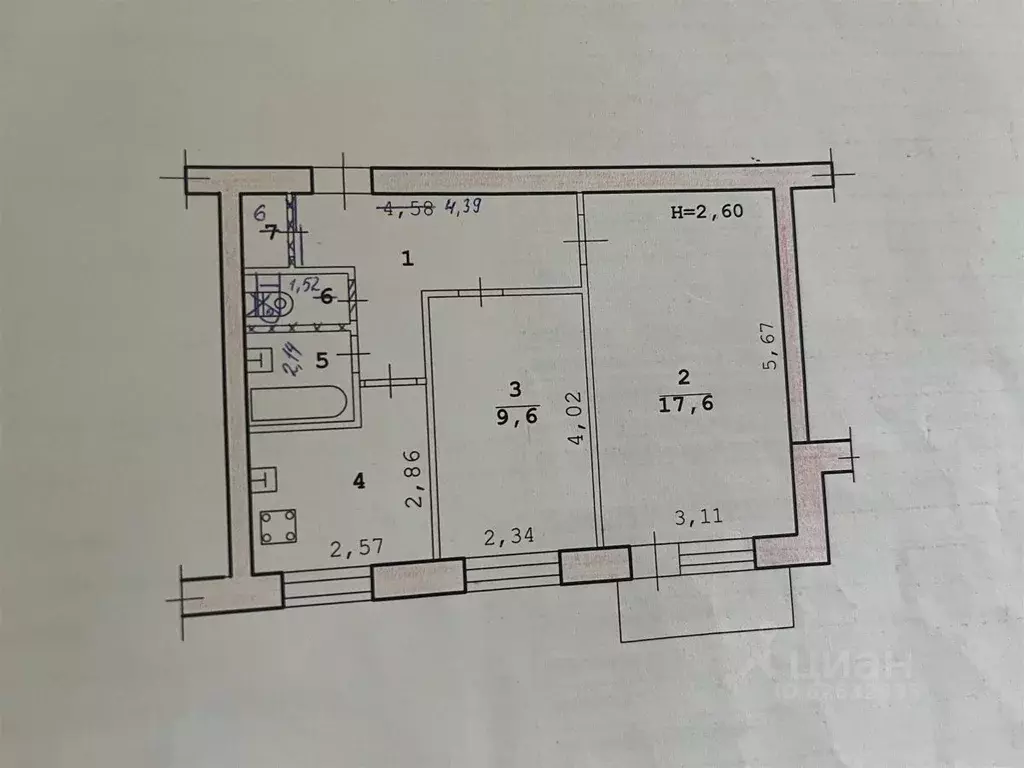 2-к кв. Волгоградская область, Волгоград пос. Ангарский, ул. ... - Фото 2