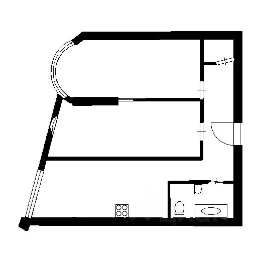 2-к кв. Санкт-Петербург просп. Обуховской обороны, 138к2 (59.0 м) - Фото 2