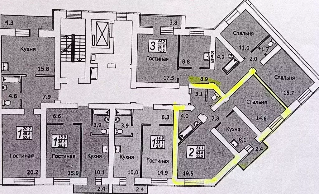 2-к кв. Саратовская область, Саратов Огородная ул., 75Б (55.9 м) - Фото 1