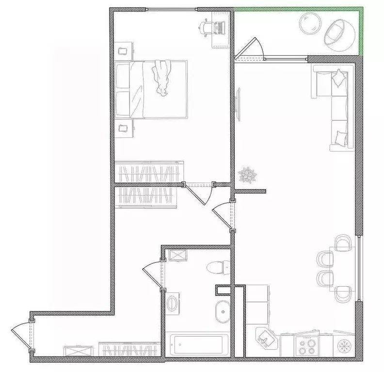 1-к кв. Калужская область, Калуга ул. Комфортная, 19 (56.5 м) - Фото 1