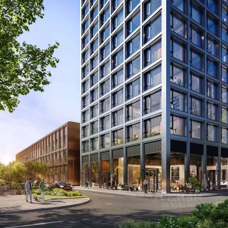 Помещение свободного назначения в Москва Верейская ул., 29С32А (1882 ... - Фото 1