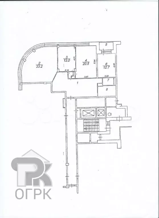 3-к. квартира, 112,8 м, 10/12 эт. - Фото 0