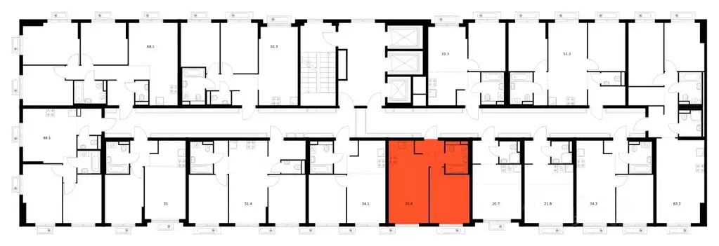 1-к кв. Московская область, Ленинский городской округ, Боброво пгт ... - Фото 2