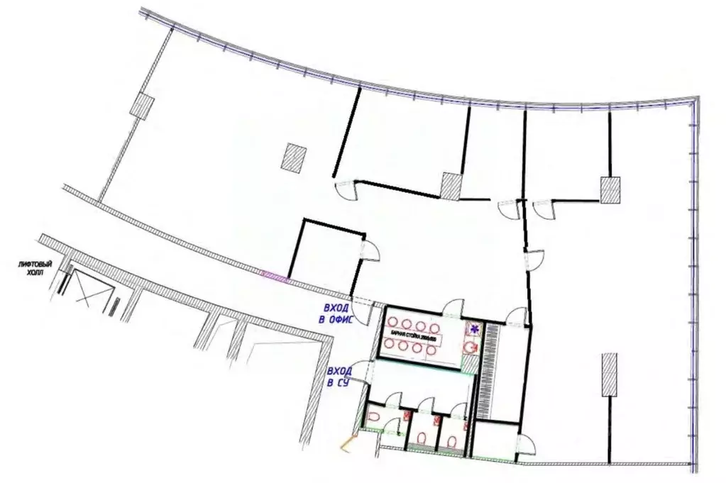 Офис в Москва Одесская ул., 2кА (286 м) - Фото 2