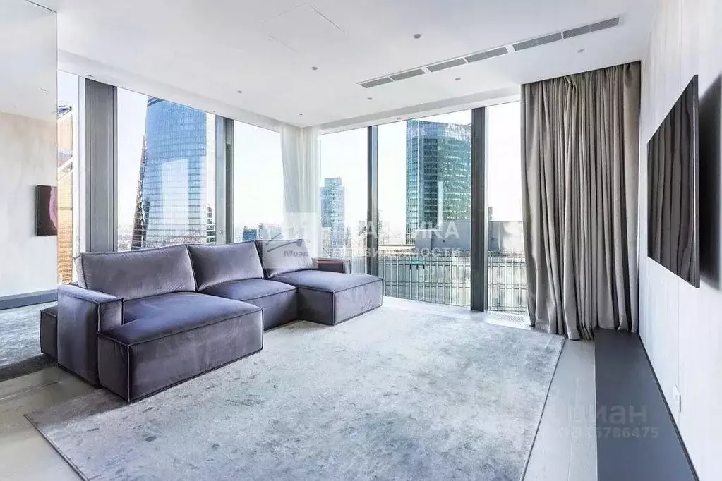 2-к кв. Москва 1-й Красногвардейский проезд, 22с1 (85.0 м) - Фото 1