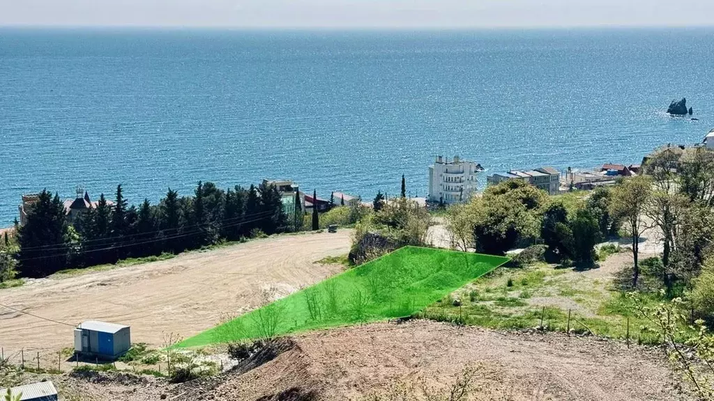 Участок в Крым, Алушта городской округ, пос. Утес ул. Калядина, 4 (6.0 ... - Фото 0