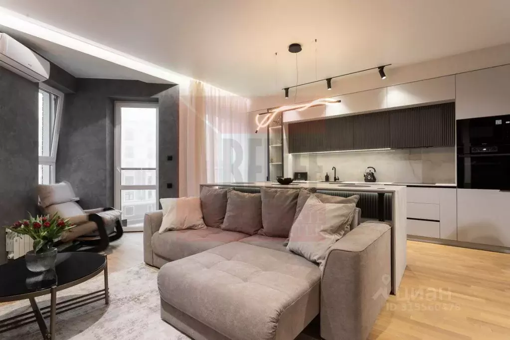 1-к кв. Калининградская область, Зеленоградск ул. Приморская, 4 (52.0 ... - Фото 2