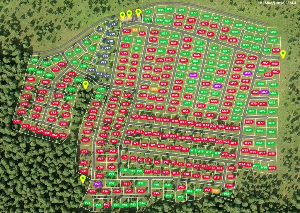 Участок в Московская область, Ступино городской округ, Шелково Форест ... - Фото 2