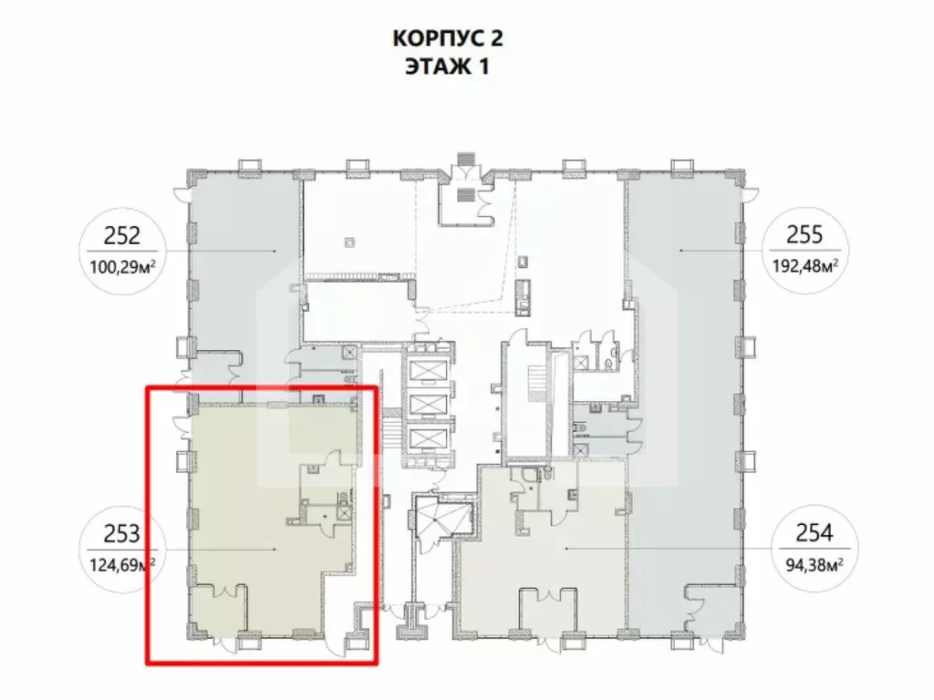 Помещение свободного назначения в Москва просп. Андропова, 9/1к2 (125 ... - Фото 2