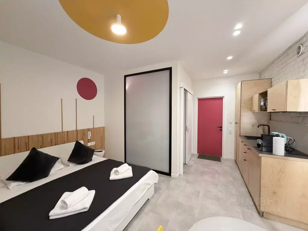 Студия Санкт-Петербург ул. Рубинштейна, 38 (25.81 м) - Фото 0