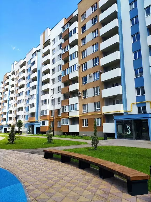 1-к. квартира, 36 м, 4/9 эт. - Фото 1