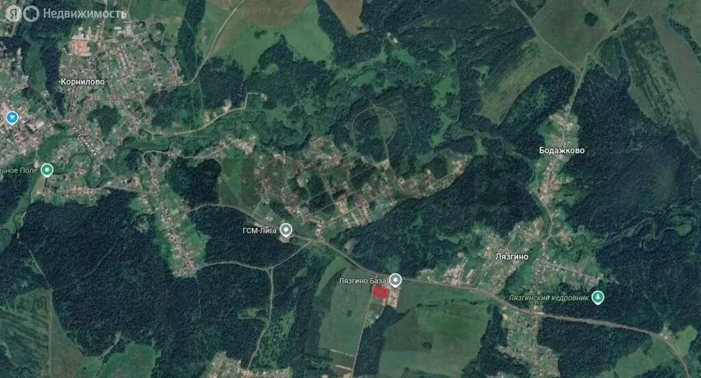 Участок в село Корнилово, микрорайон Красная горка (65 м) - Фото 1