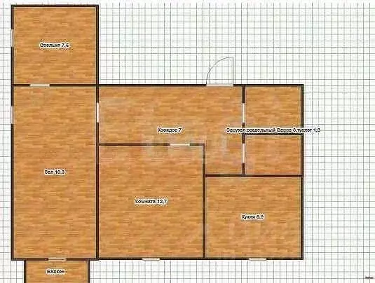 Комната Саратовская область, Саратов Рабочая ул., 29/39 (10.0 м) - Фото 2
