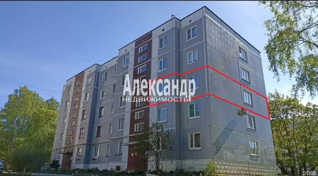 2-к кв. Ленинградская область, Выборг ул. Приморская, 54 (53.5 м) - Фото 2