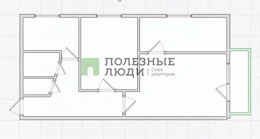 3-к кв. Ярославская область, Ярославль ул. Кривова, 55а (51.0 м) - Фото 1