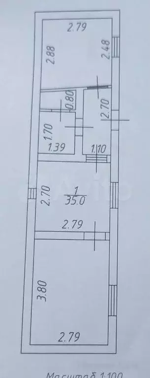 Дом 35 м на участке 6 сот. - Фото 0