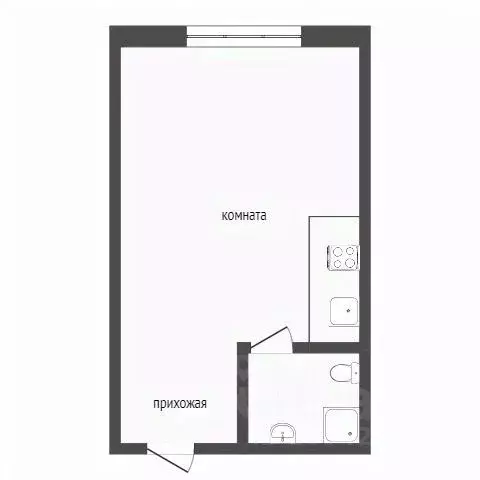 Студия Бурятия, Улан-Удэ 111-й мкр, 34 (25.6 м) - Фото 1