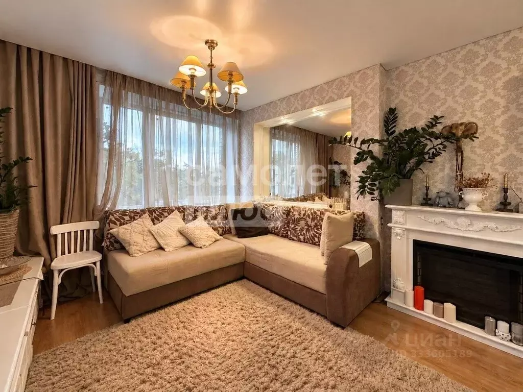 2-к кв. Санкт-Петербург ул. Лени Голикова, 86 (53.4 м) - Фото 1