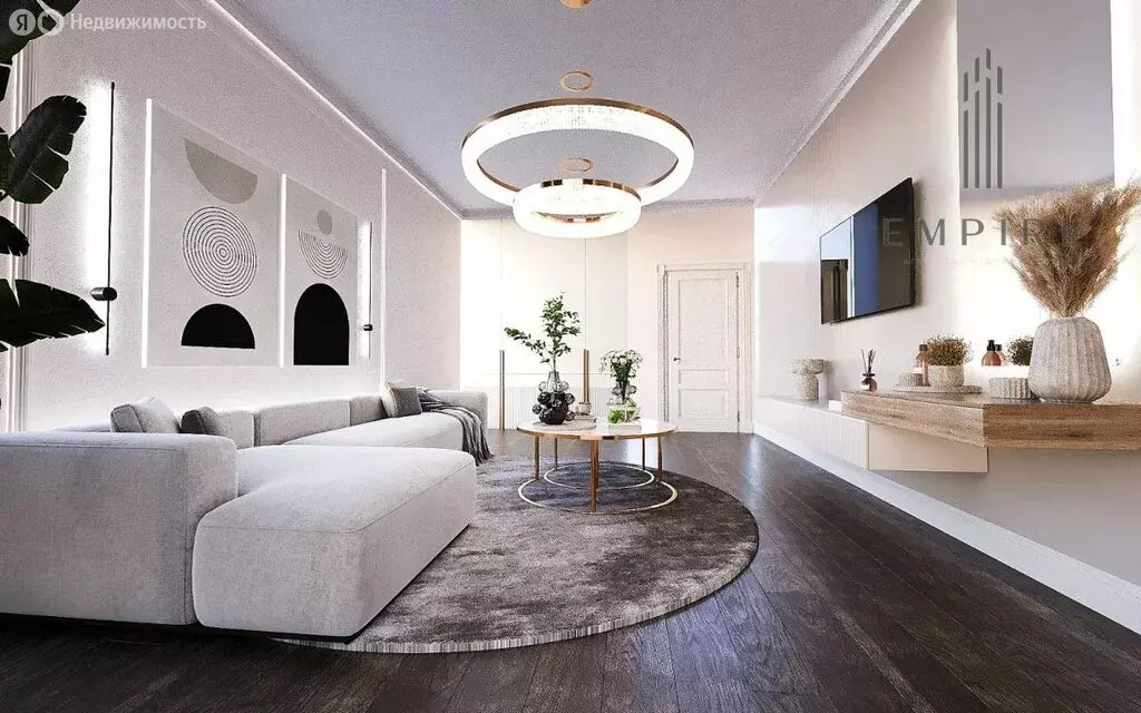 1-комнатная квартира: Грозный, проспект В.В. Путина, 4 (53.6 м) - Фото 2